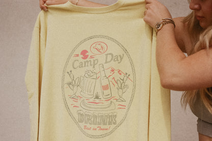 Camp Day Drink Crewneck