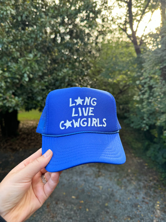 LONG LIVE COWGIRLS TRUCKER HAT