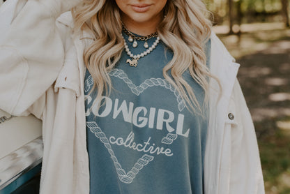 Cowgirl Collective Rope Crewneck