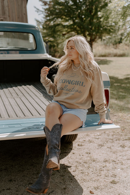 Cowgirl Collective Logo Crewneck