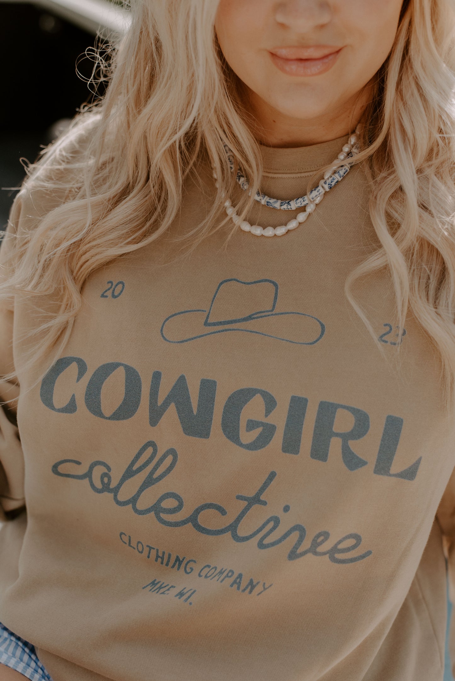 Cowgirl Collective Logo Crewneck