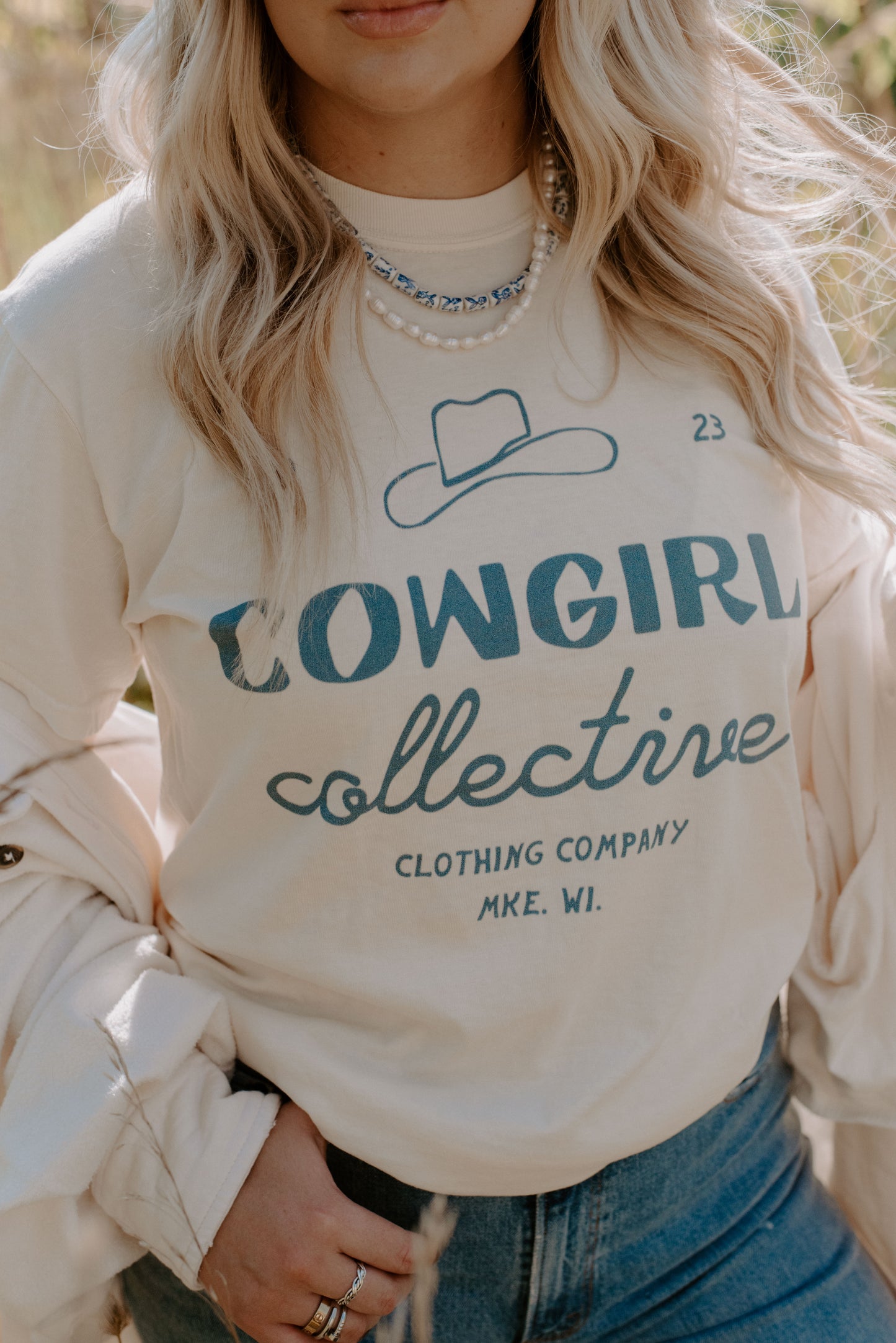 Cowgirl Collective Logo Tee