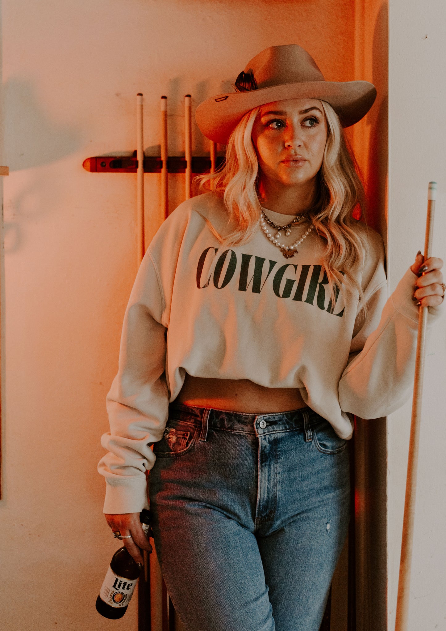 Cowgirl Crewneck